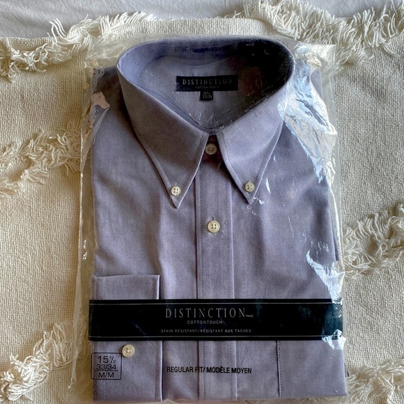 3 For $25 Men’s Blue Grey Dress Shirt - Picture 1 of 4